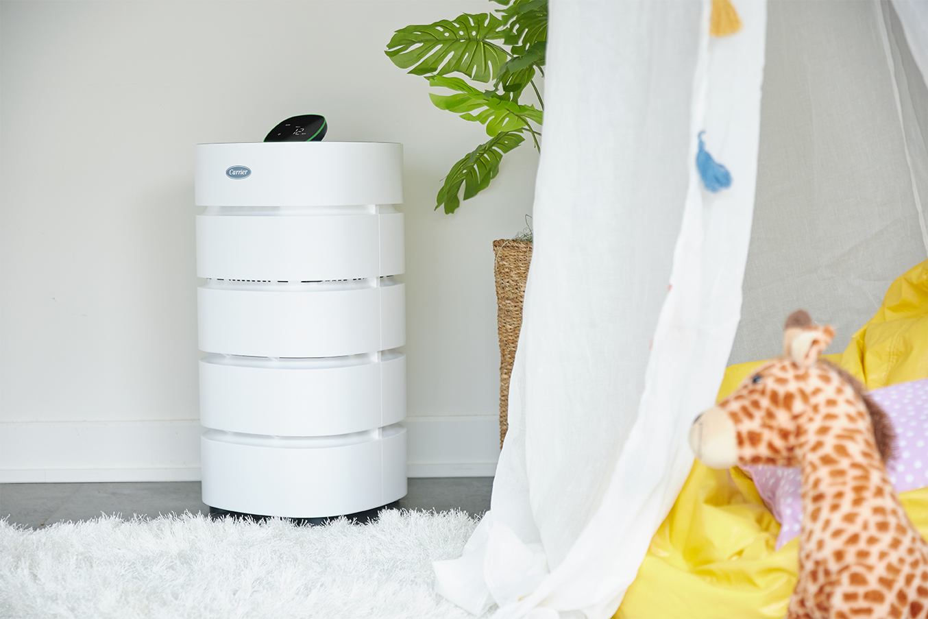 Air Purifier in a child's room